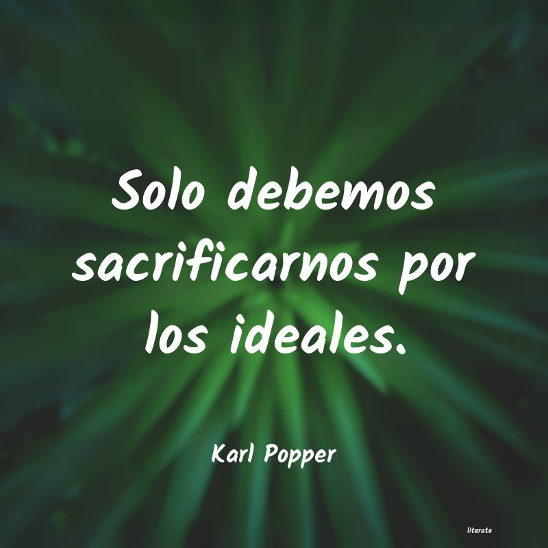 Frases de Karl Popper