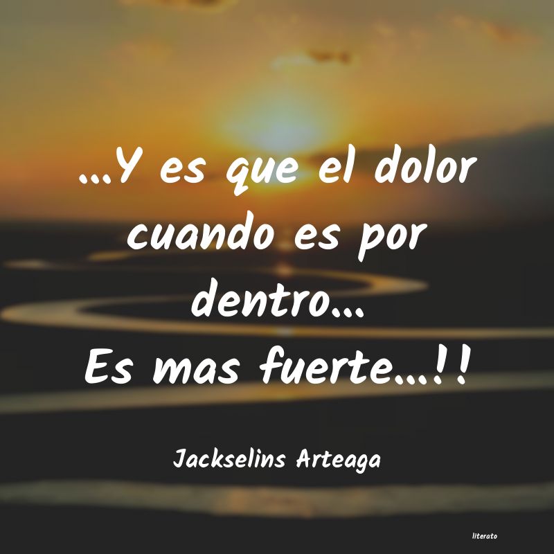 frases de Jackselins Arteaga