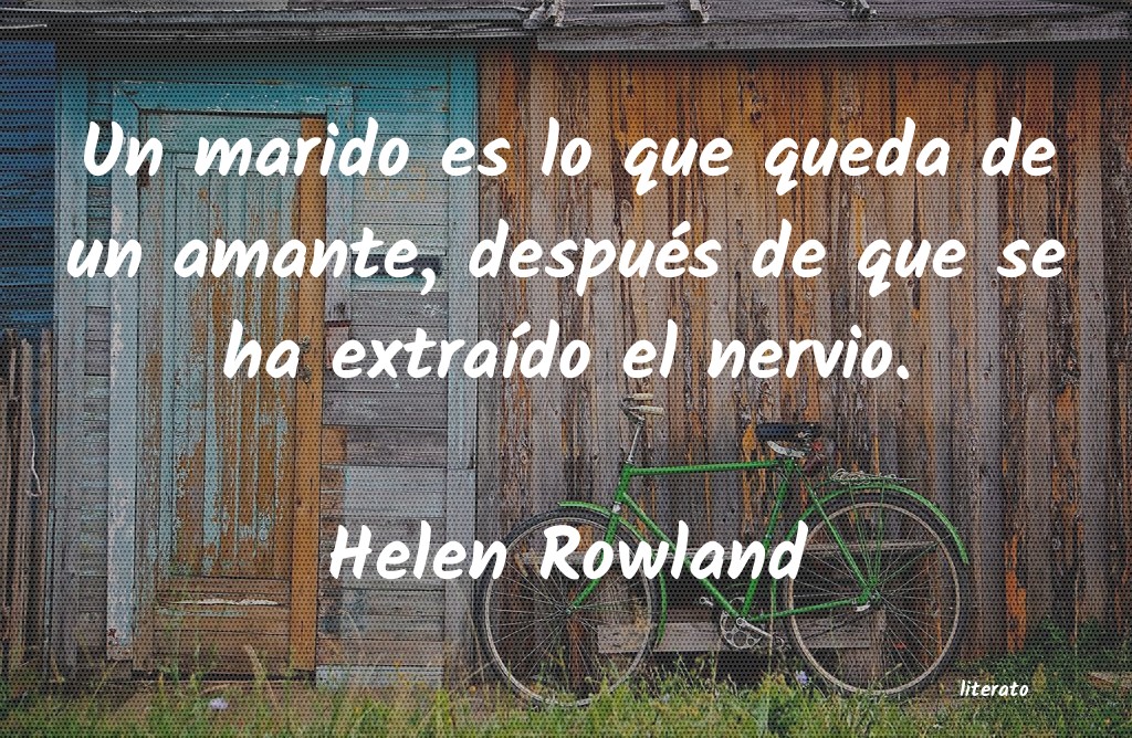 Frases de Helen Rowland