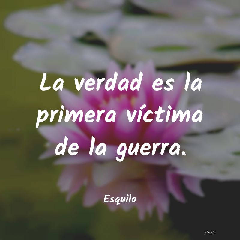 Frases de Esquilo