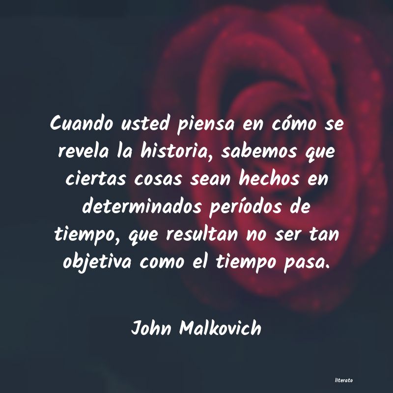 Frases de John Malkovich