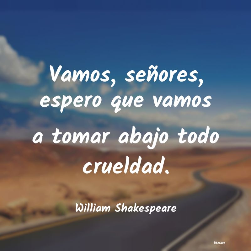 Frases de William Shakespeare