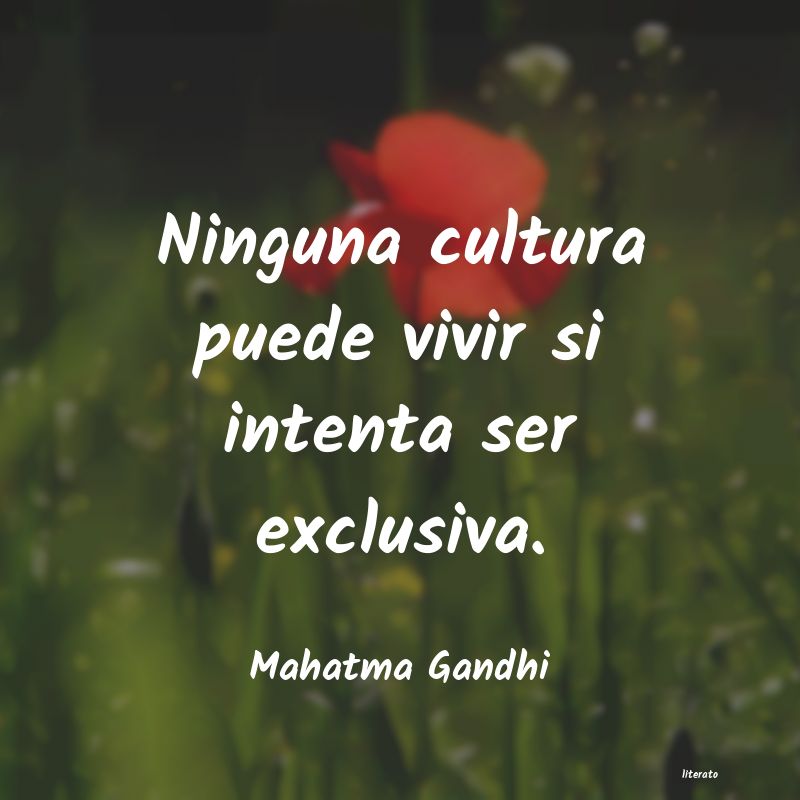frases de Mahatma Gandhi