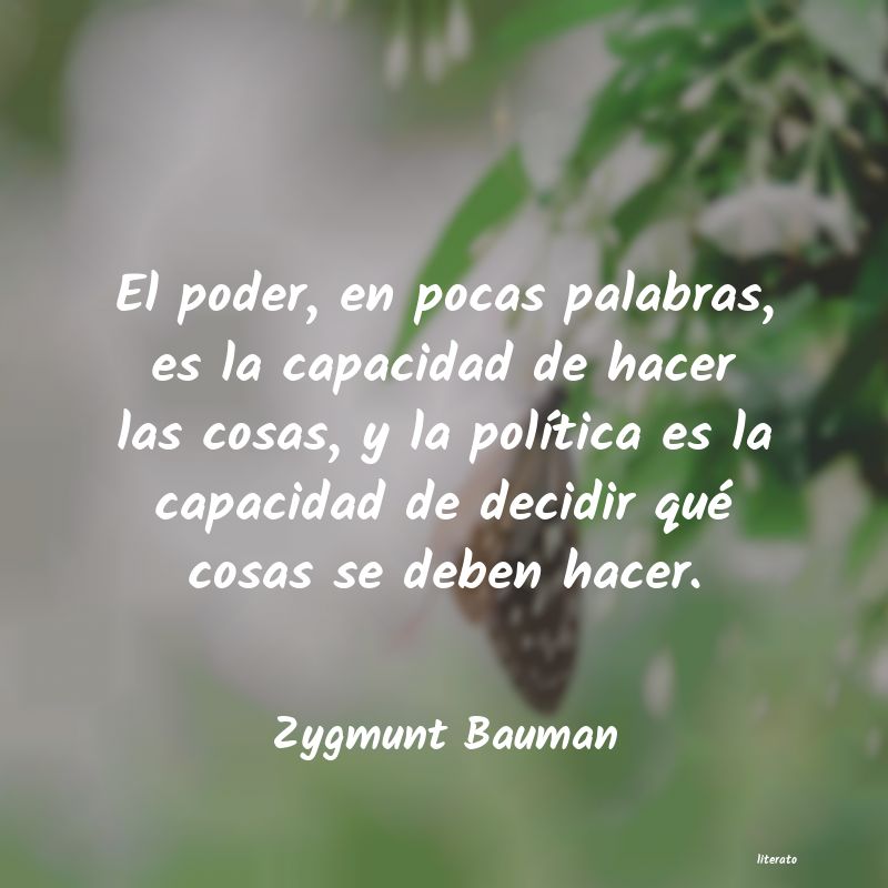 frases de Zygmunt Bauman