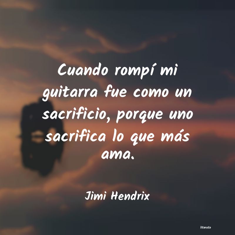 frases de Jimi Hendrix