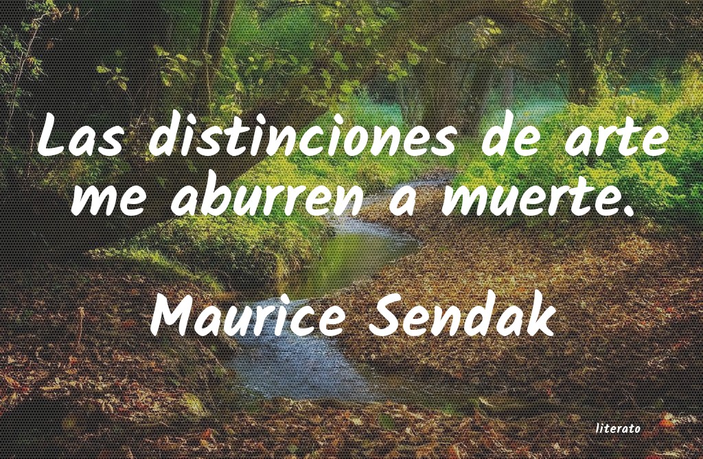 Frases de Maurice Sendak