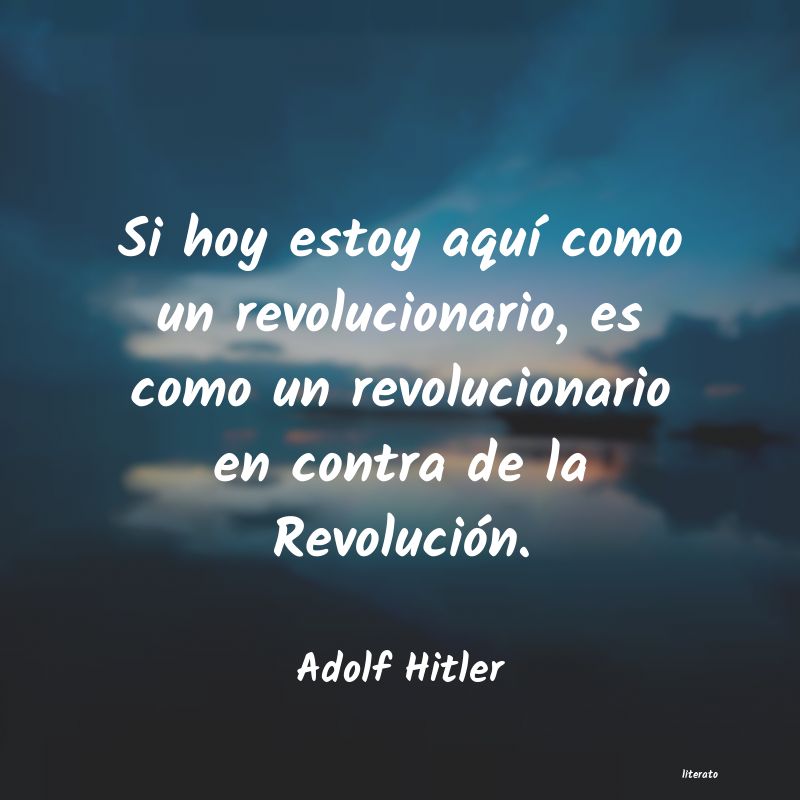 frases de Adolf Hitler