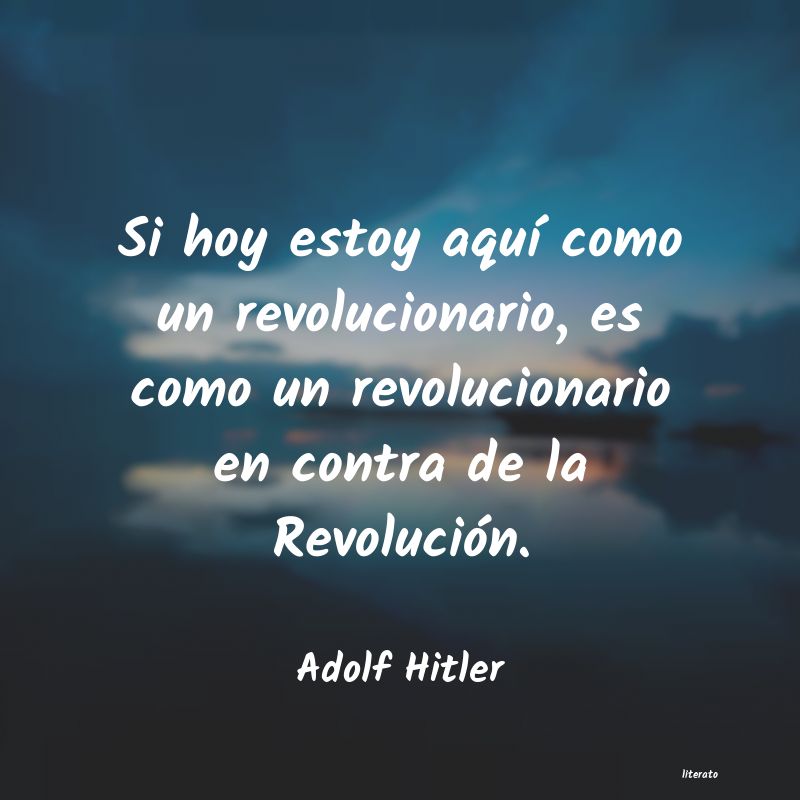 Frases de Adolf Hitler