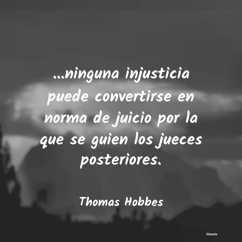 Frases de Thomas Hobbes