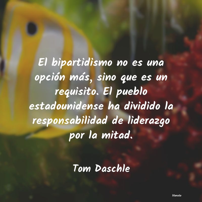 Frases de Tom Daschle