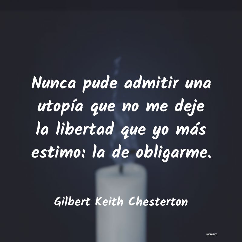 Frases de Gilbert Keith Chesterton