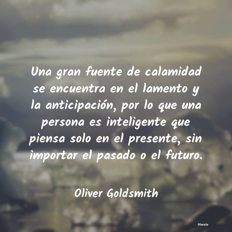 frases de Oliver Goldsmith
