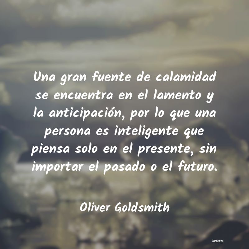 Frases de Oliver Goldsmith