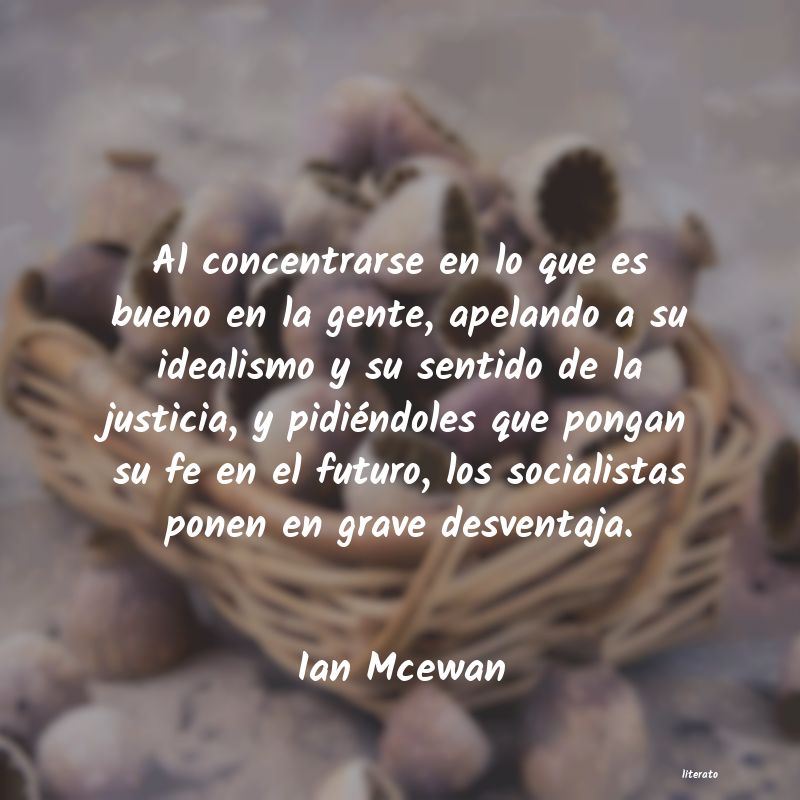 frases de Ian Mcewan