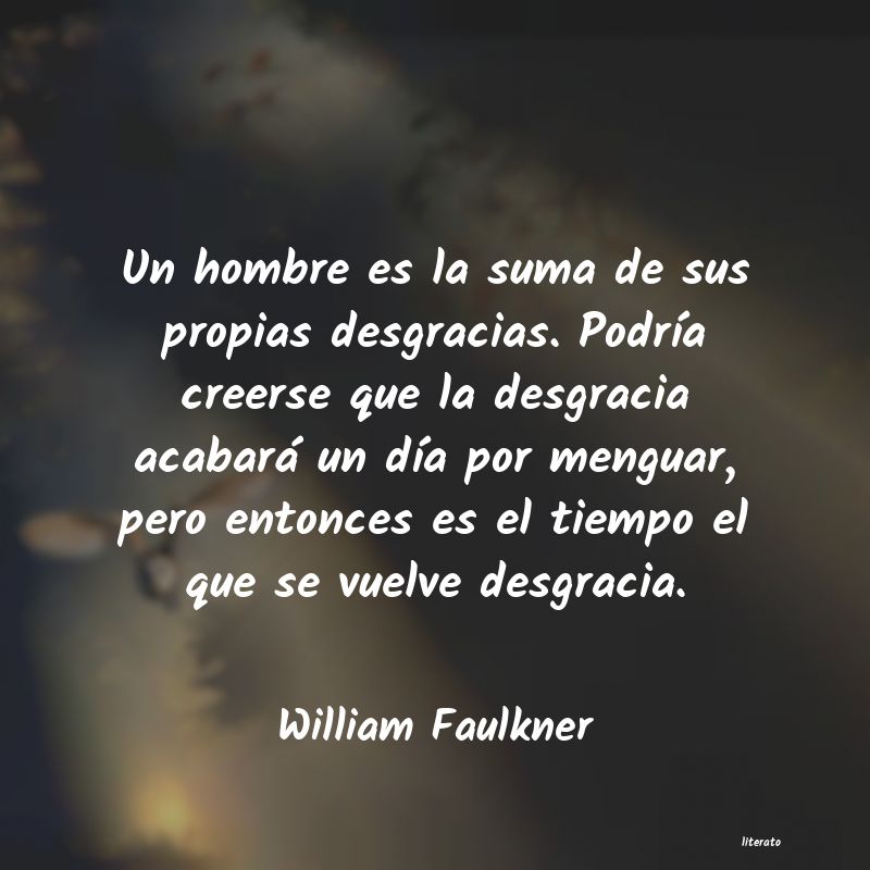 Frases de William Faulkner