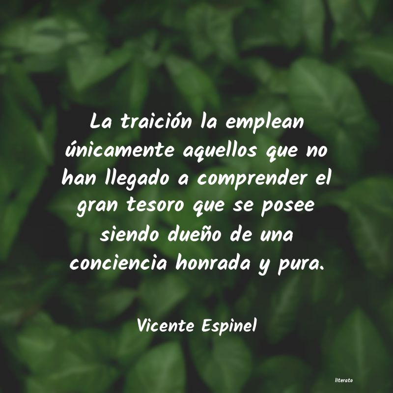 Frases de Vicente Espinel