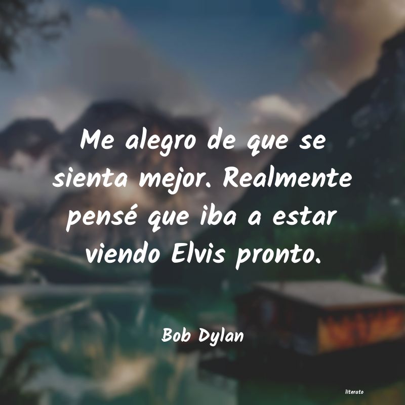 Frases de Bob Dylan