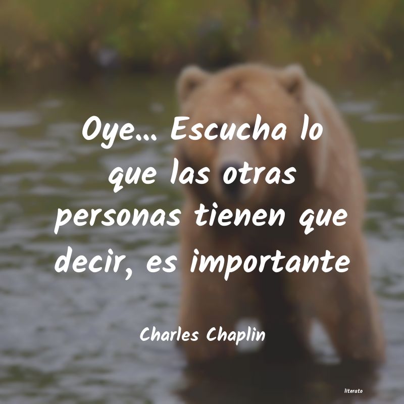 Frases de Charles Chaplin