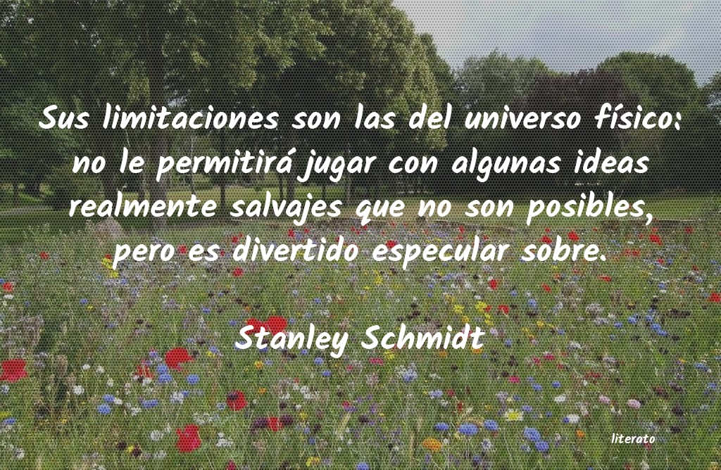 frases de Stanley Schmidt
