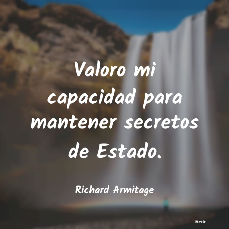 frases de Richard Armitage