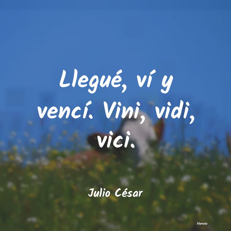 Frases de Julio César
