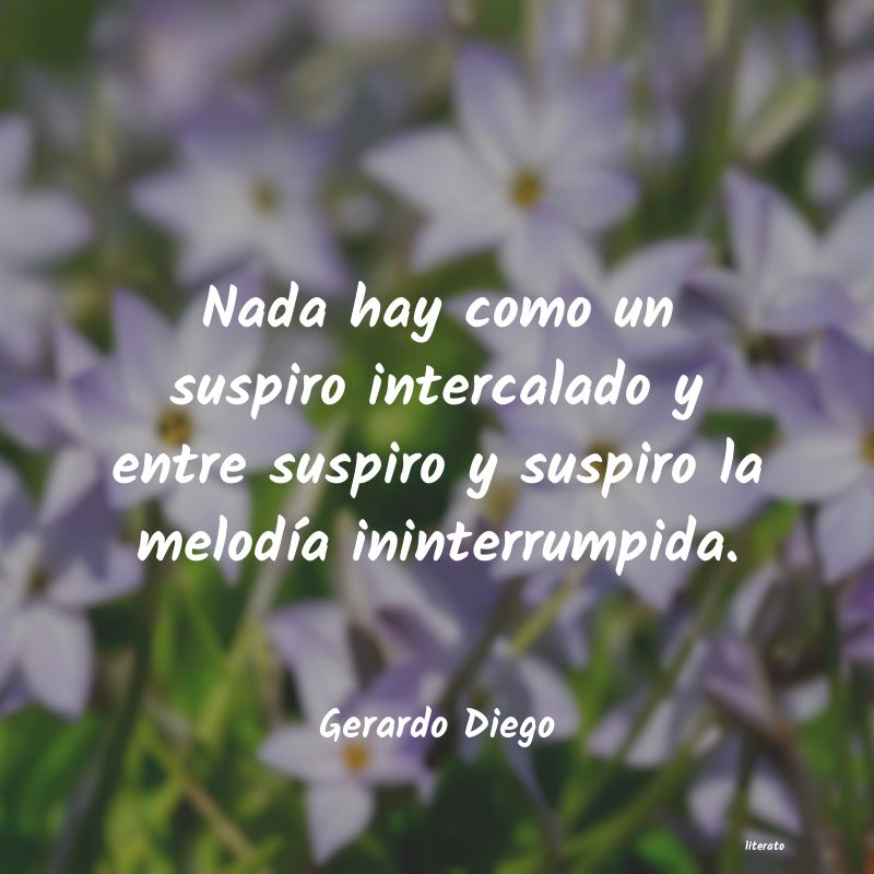 frases de Gerardo Diego