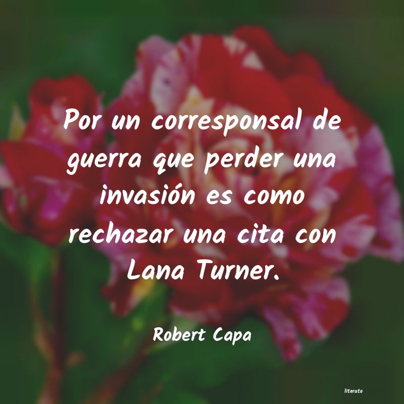 Frases de Robert Capa