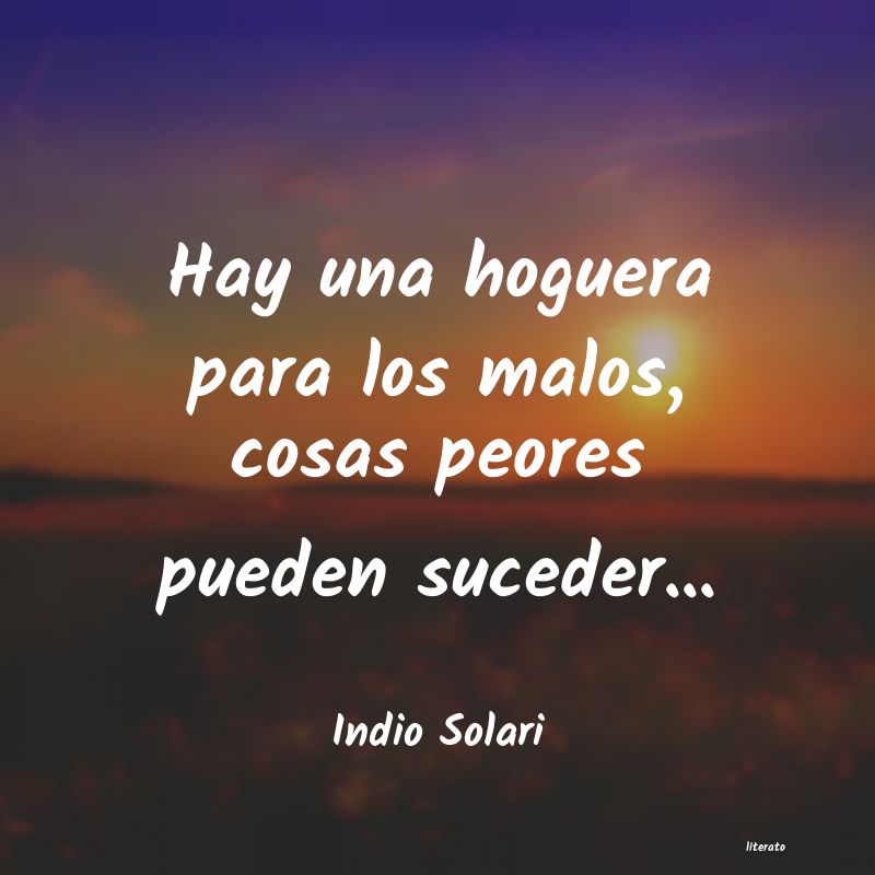 Frases de Indio Solari