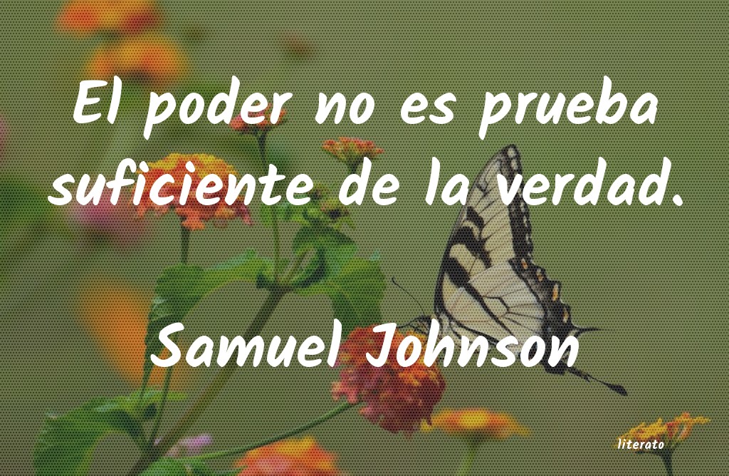 Frases de Samuel Johnson