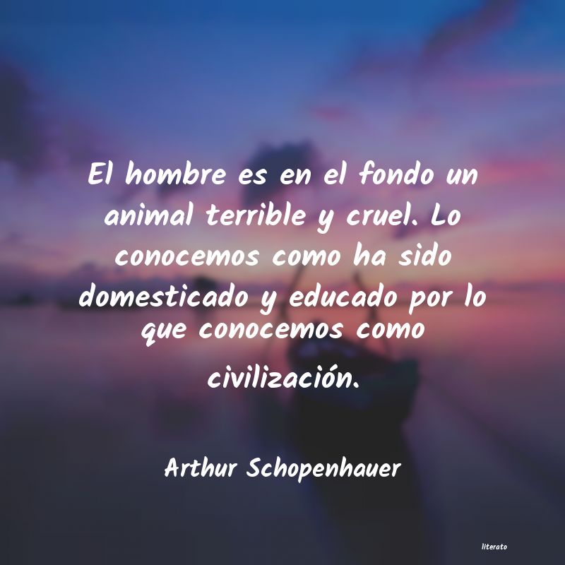 Frases de Arthur Schopenhauer