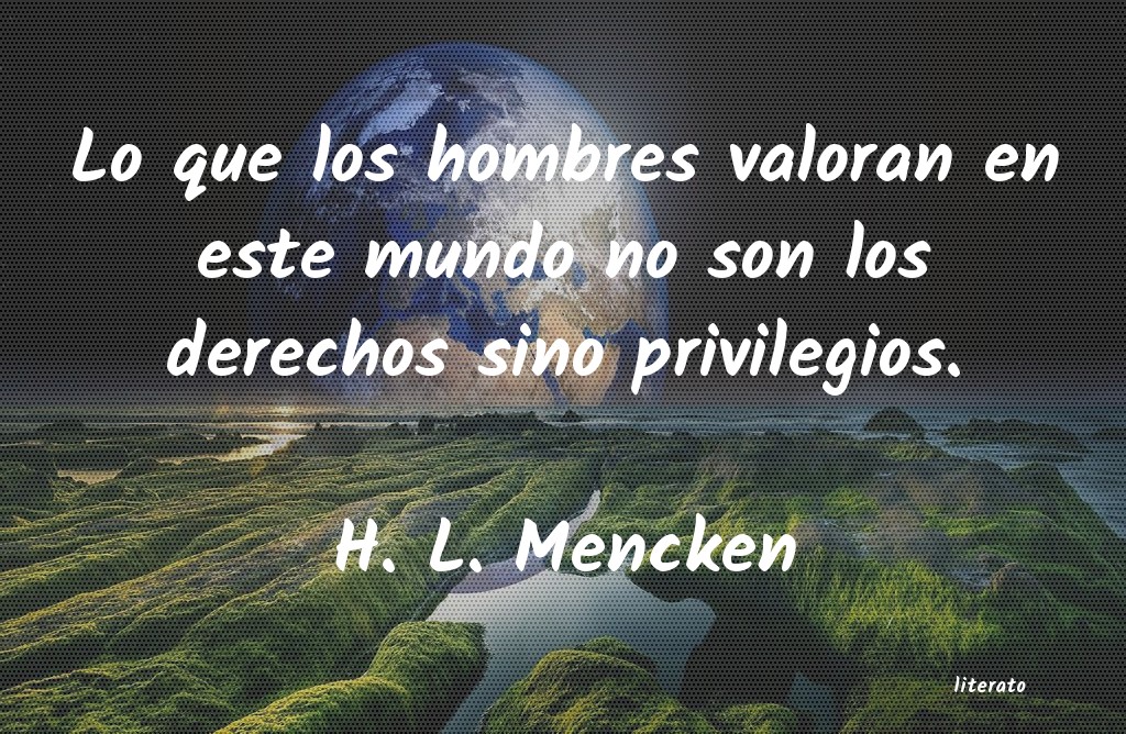 frases de H. L. Mencken
