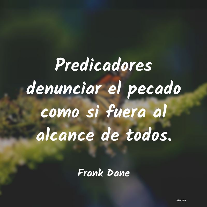 Frases de Frank Dane