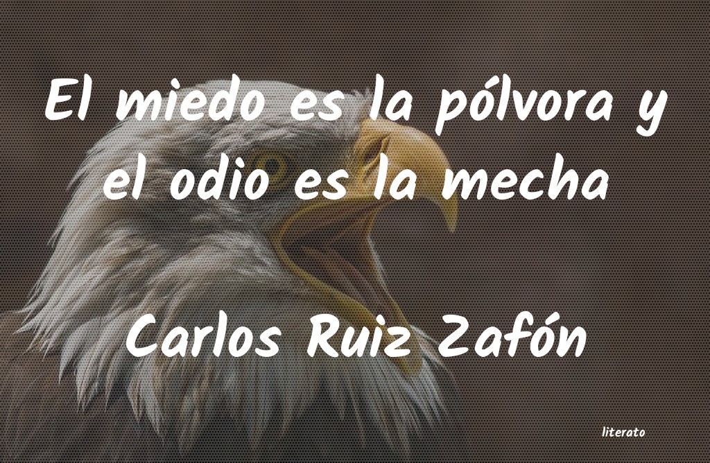 Frases de Carlos Ruiz Zafón