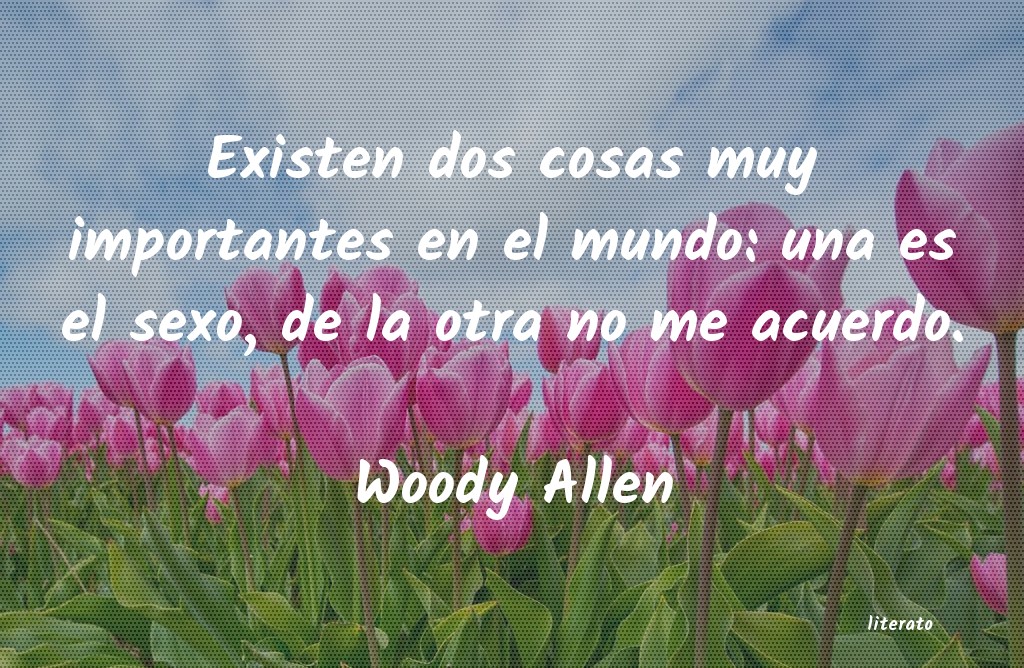 Frases de Woody Allen