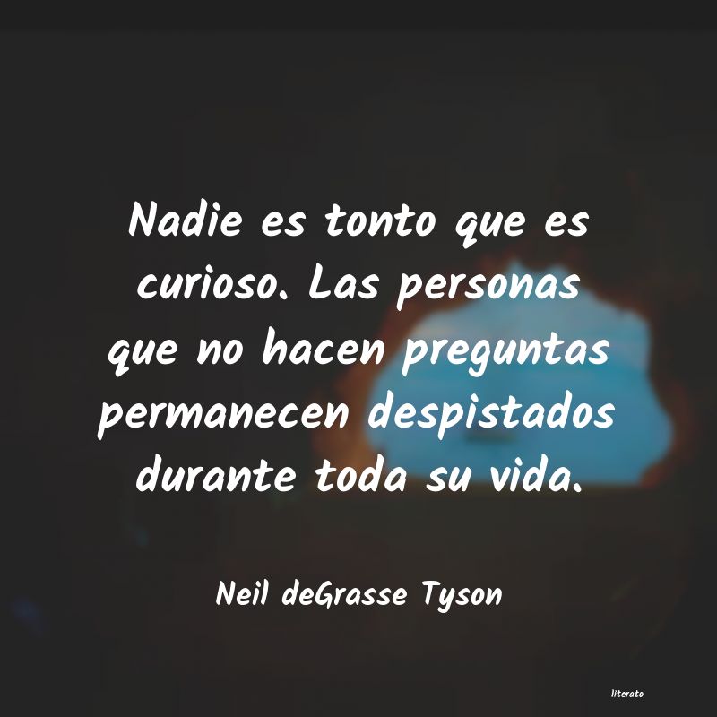 Frases de Neil deGrasse Tyson