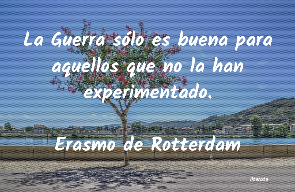 Frases de Erasmo de Rotterdam