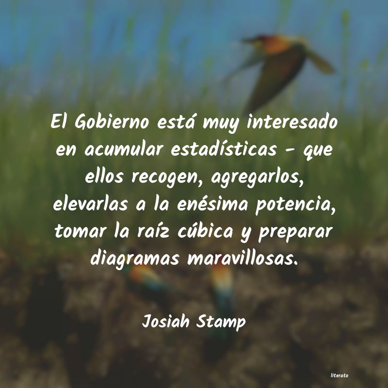 Frases de Josiah Stamp