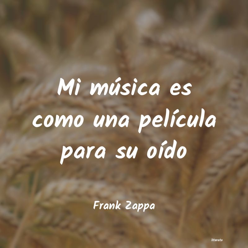 frases de Frank Zappa