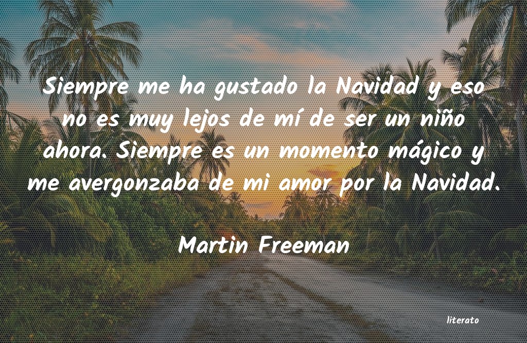 Frases de Martin Freeman