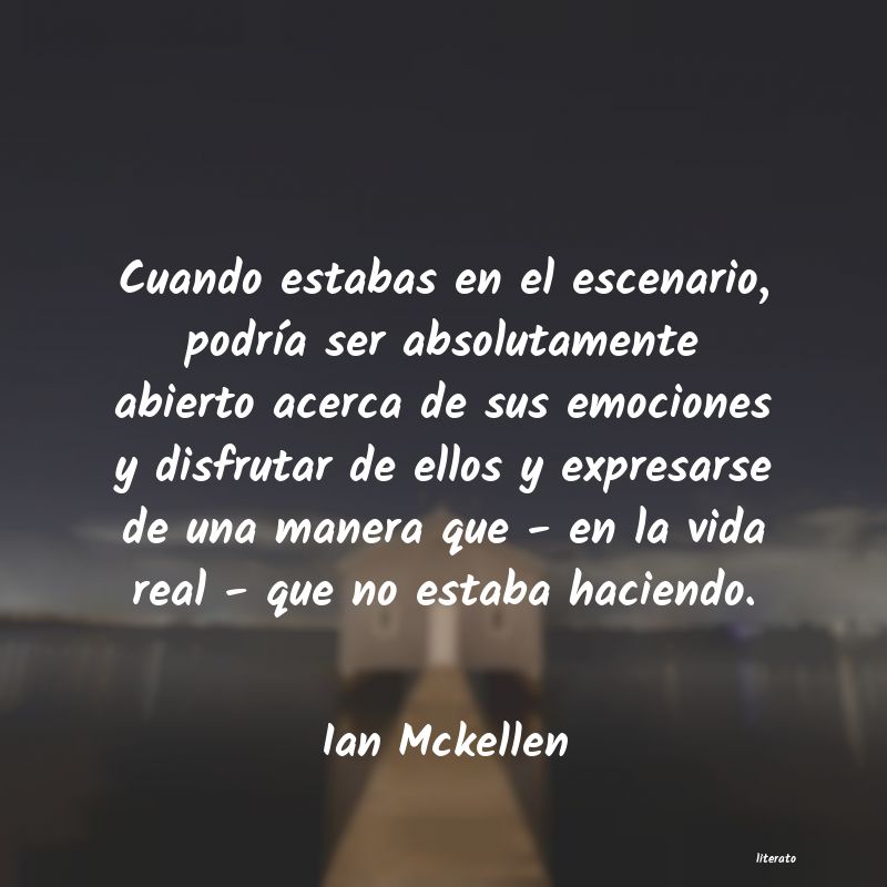 Frases de Ian Mckellen