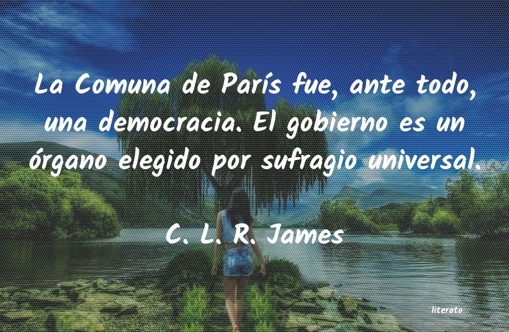 frases de C. L. R. James