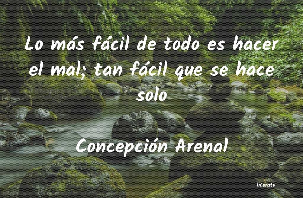 Frases de Concepción Arenal