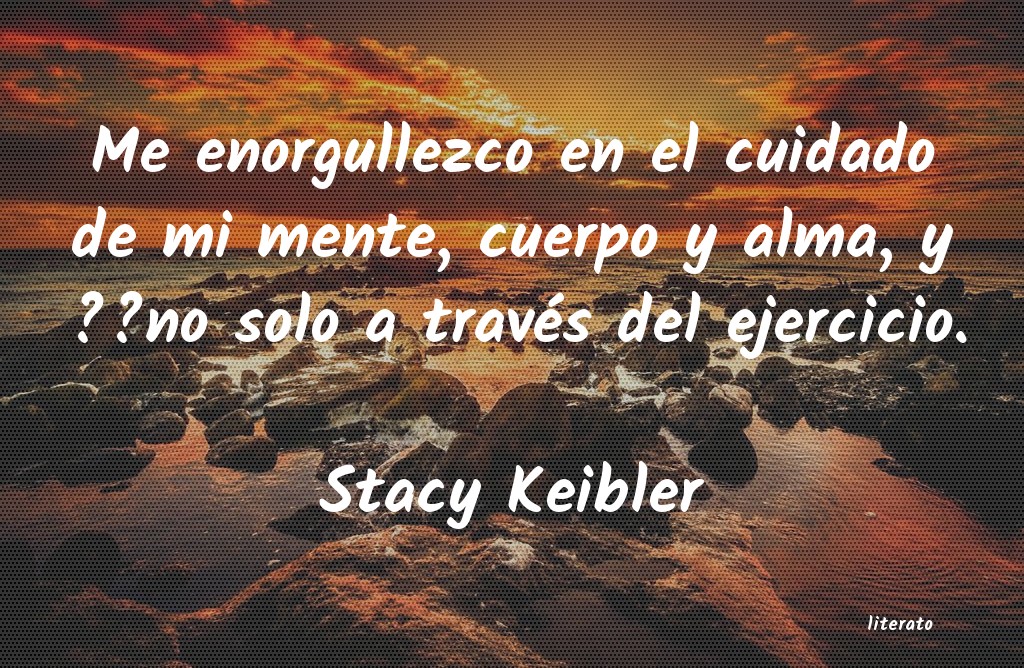 frases de Stacy Keibler