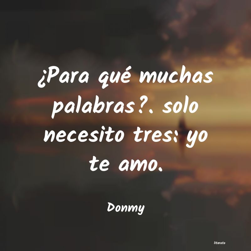 Frases de Donmy