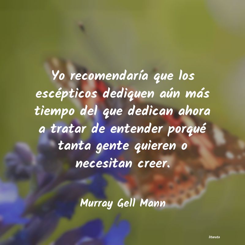 Frases de Murray Gell Mann