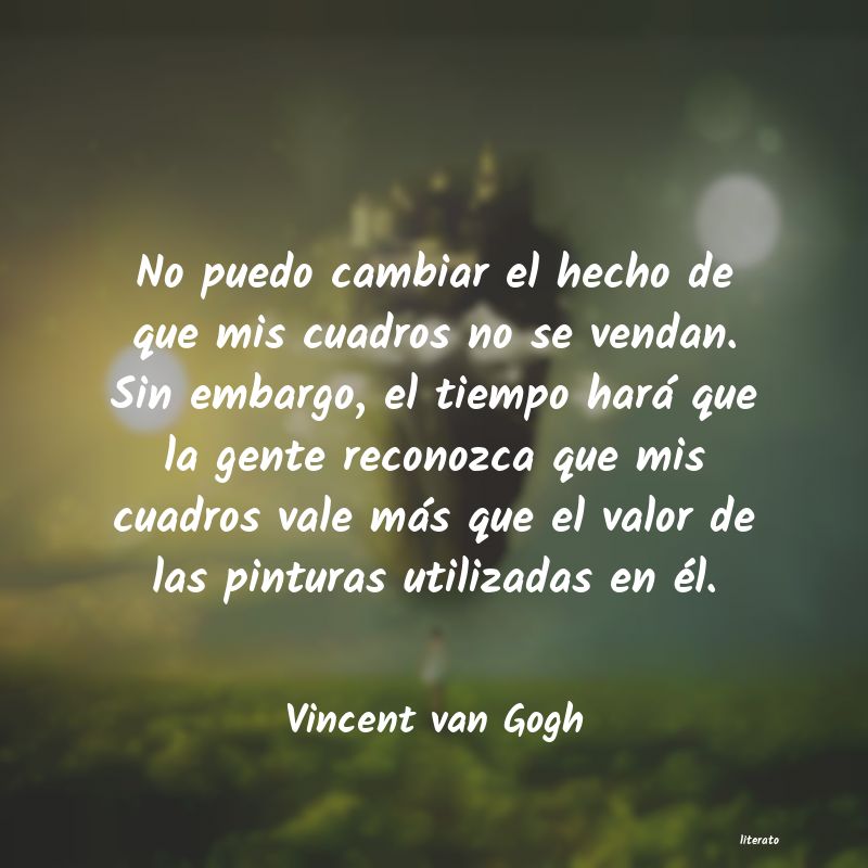 frases de Vincent van Gogh