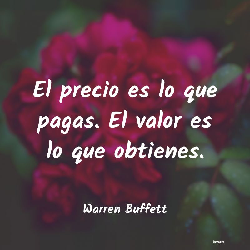 Frases de Warren Buffett