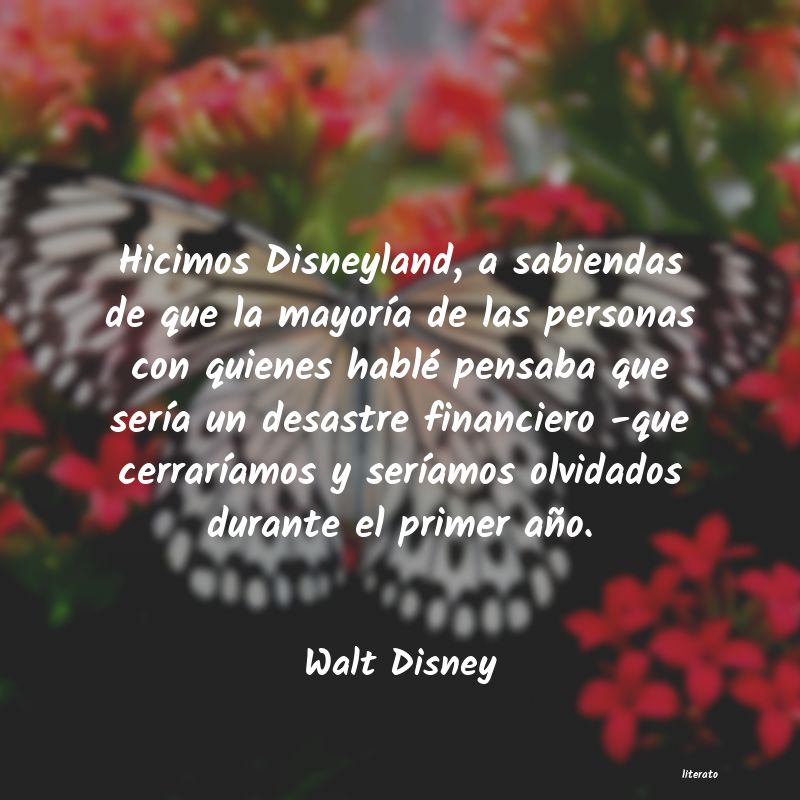 frases de Walt Disney