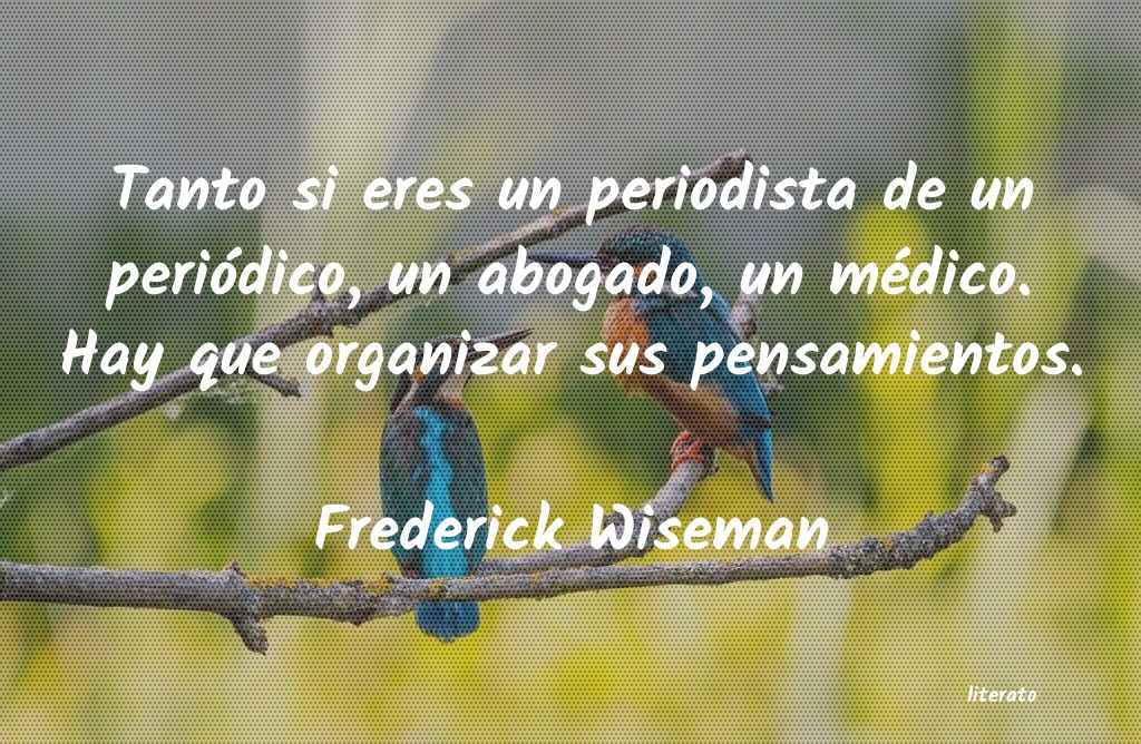 Frases de Frederick Wiseman