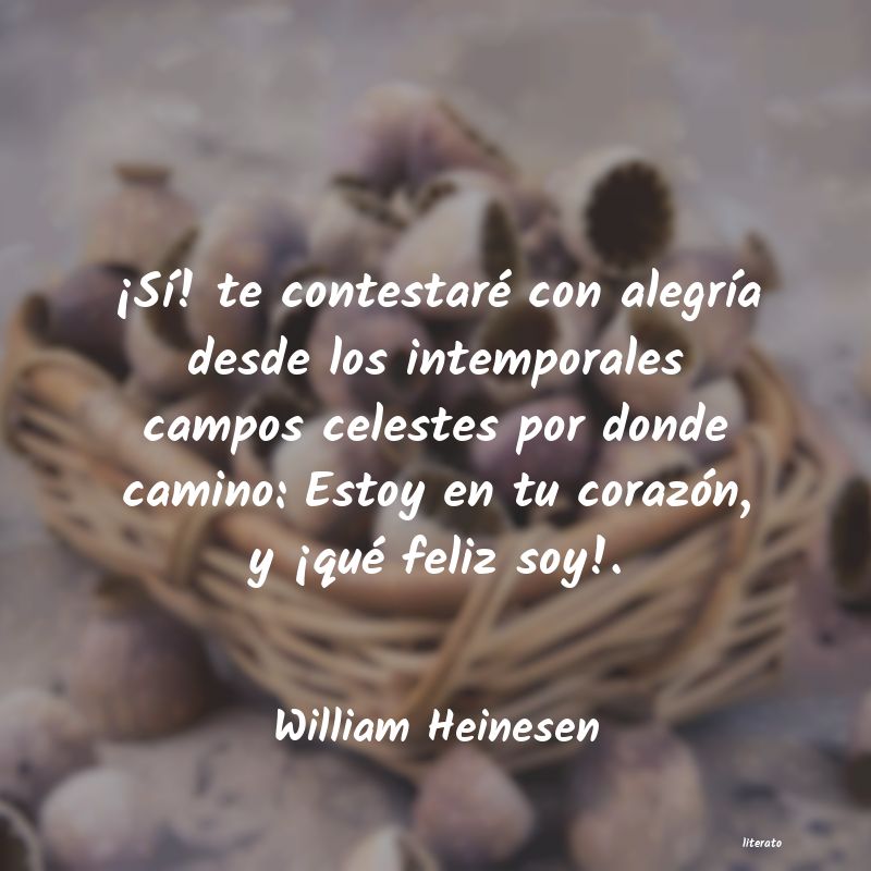 Frases de William Heinesen